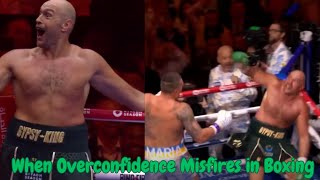 When Overconfidence Misfires in Boxing boxing boxinghighlights [upl. by Odlaner]