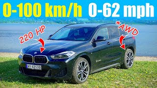 Ignite the Road BMW X2 xDrive25e PHEV Acceleration Adventure 0100 kmh MariuszCars [upl. by Papert]