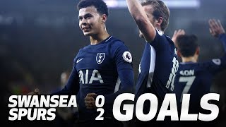 FERNANDO LLORENTE AND DELE ALLI GOALS  Swansea 02 Spurs [upl. by Mharba209]