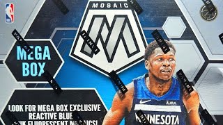 202324 Panini Mosaic Basketball 50Card Mega Box Rip  AS Genesis Prizm Hit [upl. by Milak]