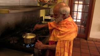 How To Make Ghee with Swami Vashista at the Sivananda Yoga Farm [upl. by Ymrej765]