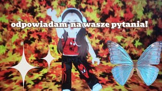 odpowiadam na wasze pytania [upl. by Rickard]