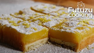 How To Make Classic LEMON BARS  Easy Recipe  Lemon Dessert  asmr [upl. by Aihseit]