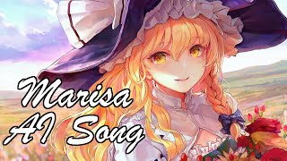 Marisa Kirisame Copypasta but its an AI Song  Touhou Meme [upl. by Annoya]