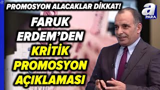 Promosyon Başvuruları Başladı Peki Hangi Emekliler Promosyon Alacak Faruk Erdem Tek Tek Yanıtladı [upl. by Hobey296]