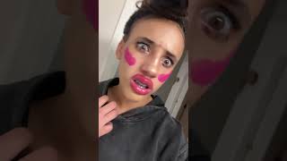 new makeup look preppy funny lipsync [upl. by Ahtikal930]