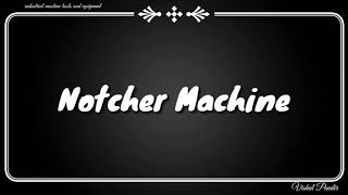 Notcher machine  apparel machine  notches machine in apparel [upl. by Beedon197]