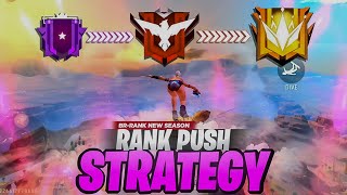 NEW BRRANKED STRATEGY IN FREE FIRE  FULL MAP TIPS AND TRICKS  NEW SEASON [upl. by Venuti537]