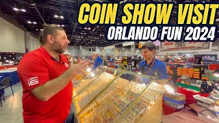 2024 Orlando FUN Coin Show Visit [upl. by Anitsirhk]