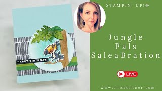 Stampin Up Jungle Pals SaleaBration Bundle [upl. by Rickard]