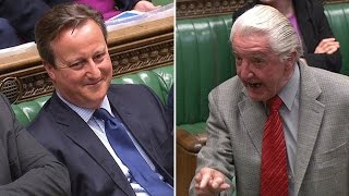 In full Dennis Skinner ejected over dodgy Dave rant [upl. by Adiraf813]