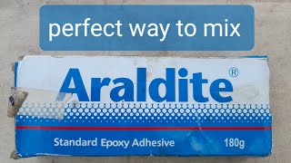 How to use Araldite Epoxy adhesive in Art Projects  DIY araldite diy epoxyresin epoxy [upl. by Gwenette]