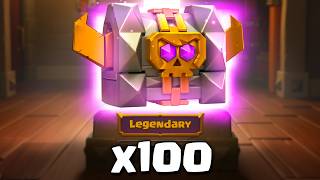 I Opened 100 Chests in Clash of Clans [upl. by Lenny]