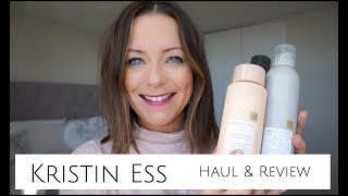 Kristin Ess Product Review amp Haul [upl. by Akkimat811]