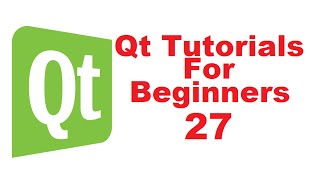 Qt Tutorials For Beginners 27  Simple Notepad Application Part  2 [upl. by Maisel]