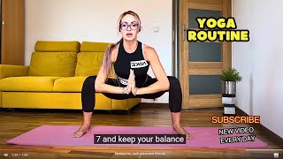 YOGA ROUTINE AT HOME [upl. by Keeley]