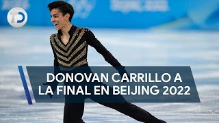 Donovan Carrillo avanzó a la Final en Beijing 2022 [upl. by Olimreh]