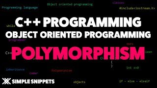 Polymorphism in C  Compile time vs Run time Polymorphism  C Programming [upl. by Enneyehs]