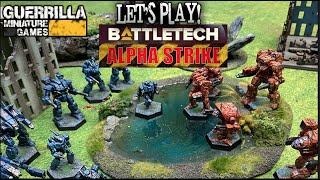 Lets Play  Battletech Alpha Strike by Catalyst Game Labs [upl. by Eelime]