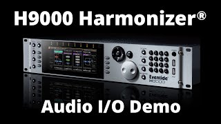 An Introduction to the Eventide H9000 Audio IO Tutorial [upl. by Yelrac]