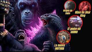 TODO LO QUE NO SE VIO EN GODZILLA x KONG THE NEW EMPIRE  Preguntas y Respuestas [upl. by Eizzo650]