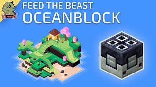 FTB OceanBlock EP15  Setting Up Infinite Netherack [upl. by Rodolph]