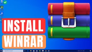 How To Download and Install WinRAR On Windows 10  How To Use WinRAR on Windows [upl. by Stringer]