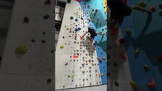 Auto belay 瑩光橙色 6a Line 1 climbing [upl. by Welbie]