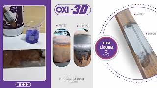 OXI 3D  LIXA LÍQUIDA DESOXIDANTE AUTOMOTIVO E INDUSTRIAL [upl. by Francine]