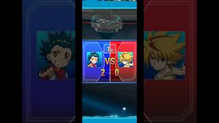 valt VS free Beyblade burst rivals game play [upl. by Areyk181]