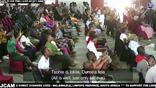 DUMELA FELA JUST ONLY BELIEVE SANG BY PROPHET WISDOM [upl. by Penoyer945]