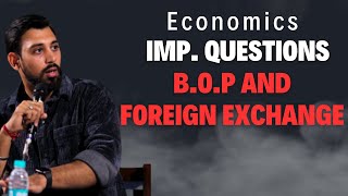 Important Questions  BOP and Foreign Exchange rate  Class 12 [upl. by Nalaf]