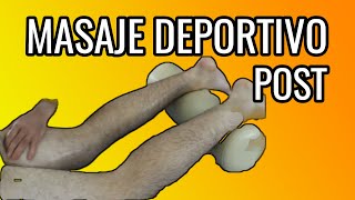 Masaje Deportivo Postcompetición🏃‍♂️ [upl. by Eesac167]