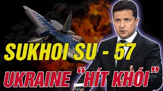 Sukhoi Su57 của Nga cho không quân Ukraine quotHít khóiquot như thế nào [upl. by Ibed]