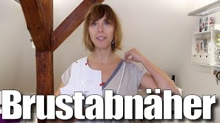 Brustabnäher anpassen  mit Anna von einfach nähen [upl. by Sikata]