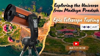 Testing and Assembly Celestron NexStar 8SE Telescope Setup at Beautiful Location [upl. by Yug219]