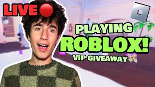 🛑LIVE PLAYING ROBLOX amp GIFTING VIP JOIN [upl. by Yblehs]