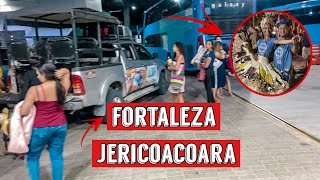 DE JERICOACOARA PARA FORTALEZA DE ÔNIBUS  PONTO DE EMBARQUE GUANABARA [upl. by Acira]