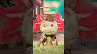 The Longhorn Cowfish puppet marinebiology axolotl [upl. by Marin]