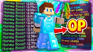 THIS ULTIMATE MONEY MAKING PICKAXE IS OP   Minecraft OP Prison  OpLegends [upl. by Rahsab]