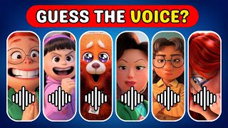 Who Said It Turning Red Voice Quiz Challenge [upl. by Baese]