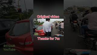 Police se ho gaya panga🥵 automobile motovlog roadrage traffic rider bike streetrideridesafe [upl. by Mani356]