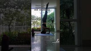 invertida yoga shirshasana [upl. by Arleyne]