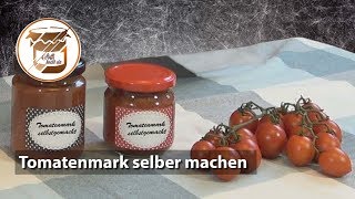 🍅 Tomatenmark selbst gemacht Sehr lecker Und eine gute Methode viele Tomaten einzukochen 🍅😃 [upl. by Obala]