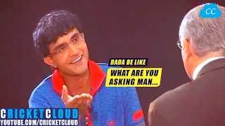 Sourav Gangulys Toughest Interview EVER  Dont Miss this EPIC QampA  Genius Responses [upl. by Repinuj582]