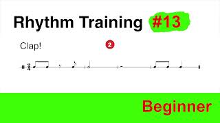 Rhythm Training Tutorial For Beginners Learn Easy Rhythms [upl. by Gnort43]