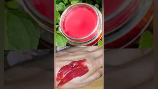 ✅ Homemade Beetroot Lipbalm 👄।diy shorts lipbalm [upl. by Gudrin904]