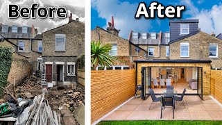 FULL HOUSE RENOVATION ON OUR LONDON VICTORIAN TERRACE  FINISHED HOME TOUR  Basement amp Bedrooms [upl. by Vona217]