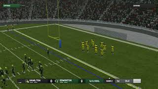 CFL 2024 Season Week 13 Hamilton Tiger Cats  Edmonton Elks [upl. by Nitniuq]