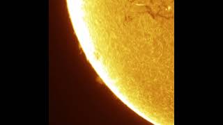 Solar Timelapse  100 minutes down to 6 seconds [upl. by Enomor]